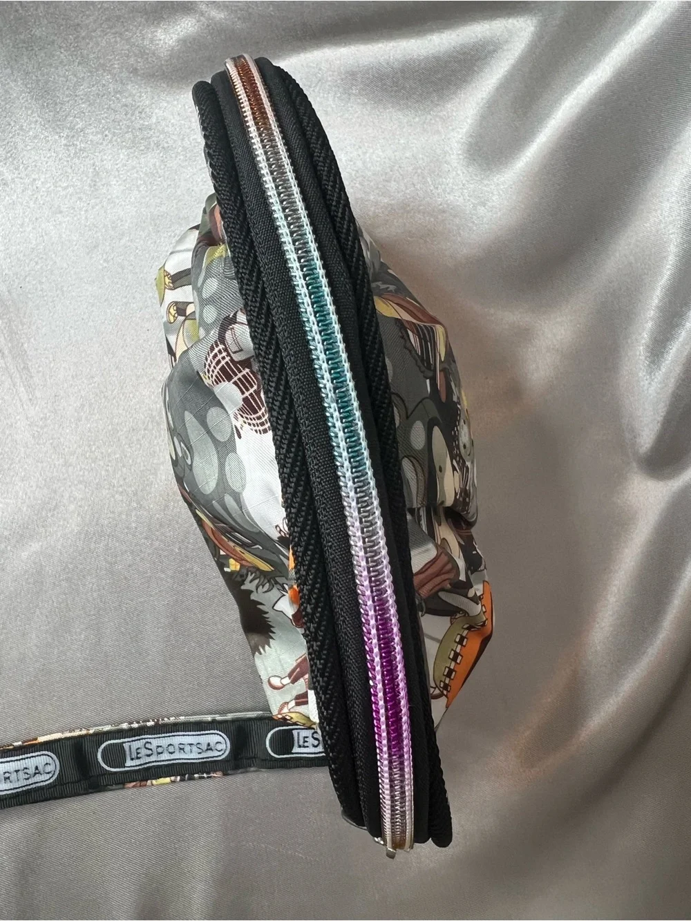 Rare Vintage LeSportsac x Tokidoki Adorable Cartoon Print Cosmetic Pouch